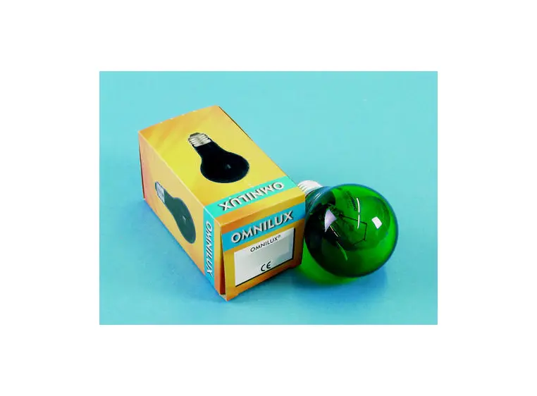 Omnilux A19 230V/25W E-27 green 